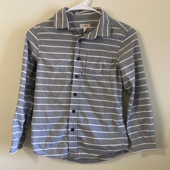 Cat & Jack Other - A1491 Cat & Jack, kids medium long sleeve button up